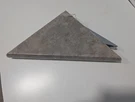 Flexstone Shower Triangle Brown Wall Mounted Corner Shelf For Bathroom. Fixed Price $20.00.