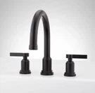 New Signature Hardware Greyfield 3-HOLE Roman Tub Faucet Matte Black. Fixed Price $99.95.