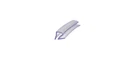 Crl 1420C Clear Jalousie And Louver Slat Vinyl - 100 Ft Roll. Fixed Price $49.12.