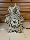Lanshire Self Starting Clock Model T3 Le Mieux China 22 Kt Gold Hand Decorated. Fixed Price $29.99.
