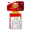 Command Medium Wire Toggle Hooks, White, Damage Free Christmas Organizer, 7. Fixed Price $12.21.