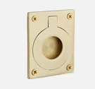 Signature Hardware Ring Pull And Lacquered Brass-polished. Fixed Price $11.00.