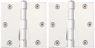 Deltana S35U26-R 3.5 In. X Residential Square Steel Hinge Pair (set Of. Fixed Price $24.77.