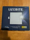 Luxrite Mini Square Recessed Led Panel Light LR23764 New Select Qty. Fixed Price $19.99.