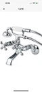 Kingston Brass KS265C Clawfoot Tub 6-INCH Adjustable Center, Polished Chrome. Fixed Price $119.87.