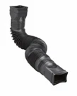 Amerimax 85015 Flex Black Adjustable Downspout Extension - Pack Of 2. Fixed Price $39.73.