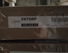 Ikea Ektorp 4 Seat Sectional Full Set Cover Nordvalla Dark Gray 203.223.11 - New. Fixed Price $225.00.