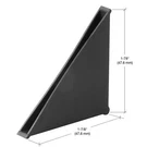 Crl 1/8" (4MM) Glass Corner Protectors - 100 Pack Black. Fixed Price $30.00.