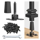 Antsky Stainless Steel Baluster Connectors 1/2" Adjustable Deck Railing 60PC. Fixed Price $107.99.