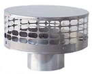 New Stamp 8 Inch Round Stainless Steel Liner Top Chimney Cap. Fixed Price $59.99.