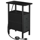 Loakekel Narrow End Table Living Room With Charging Station, Skinny Side Tabl.... Fixed Price $66.49.