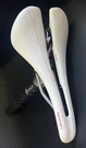 Nos Specialized Romin Hollow Cr-mo White Saddle Seat Bike With Post. Fixed Price $74.99.