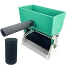 6 Inch Portable Glue Applicator Roller With Paint Bucket Handheld Manual Adhesiv. Fixed Price $37.83.