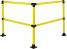 Hollaender Pipe Rail Kit Corner Section 48" Tall 1-1/2" Dia 50121. Fixed Price $265.00.