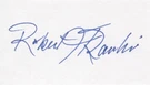 Robert J. Rankin - Signature(s). Fixed Price $120.00.