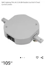 Wac Lighting TJL-JI-2-2A-BN Brushed Nickel Amp 120 Watt Double Live End Track. Fixed Price $59.99.