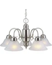 Design House 511535 Millbridge Light 22" Wide Chandelier, Satin Nickel. Fixed Price $89.00.