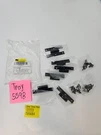( Pack Of 6) Qcaa Black Steel H-hinge For Cabinet Doors, Matte. Fixed Price $20.99.