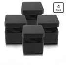 4-PACK 2" Stainless Steel Glass Railing Standoff For Wooden Stairs Matte Black. Fixed Price $50.00.