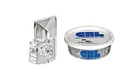 Crl 1/8" Square Beveled Clear Plastic Mirror Clip 100 Pack - 803C. Fixed Price $20.00.