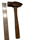 Antique Illinois Central Railroad Cross Peen Hammer Anvil Marked "1 5/8" "icrr". Fixed Price $17.99.