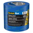Scotchblue Sharp Lines Painter's Tape 3-PACK: 1.41 In. X 60 Yds. (blue). Fixed Price $15.98.