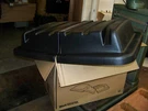 Rubbermaid Commercial Hinged Lid Black Fits Cube Truck 16 Cubic Feet FG461500BLA. Fixed Price $149.99.
