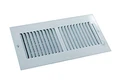 American Metal 8X6 White 2-WAY Wall Diffuser SW2W Steel Register. Fixed Price $18.18.