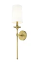 Z-lite 807-1S-WH Emily 26" Tall Wall Sconce Brass. Fixed Price $139.40.