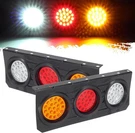 Partsam 63 Led Truck Trailer Tail Lights Bar Kit, Stop Turn Signal Black. Fixed Price $89.98.