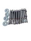 Hilti KB-TZ2 Carbon Steel Wedge & Sleeve Anchors 3/8" X 5" 20 Qt W/ Washers. Fixed Price $45.00.