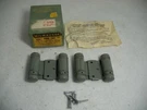 Pair Of Louvered Door Double Acting Spring Jamb Hinges Steel 2" Milwaukee New. Fixed Price $15.00.