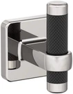Amerock BH36563PNBBR Bronx Single Robe Hook, Polished Nickel / Black Bronze. Fixed Price $35.00.