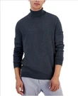 Alfani Men's Turtleneck Sweater Dark Lead Heather Grey Small. Fixed Price $10.98.