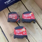 Lot Of Milwaukee 35 Tape Measures Auto Lock Wide Blade And Magntic. Fixed Price $29.95.