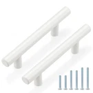 Probrico 15 Pack White Kitchen Cabinet Pulls Inch Hole Center 3",. Fixed Price $28.88.