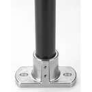 Hollaender 46-7 Structural Pipe Fitting, Base Flange, Aluminum, 1.25. Fixed Price $17.99.