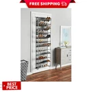 Mainstays Over Door Shoe Rack 36 Pair Storage Organizer Hanging Unit. Fixed Price $37.99.
