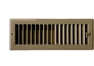 Hbw Rv And Home Brown Stamped Steel Floor Diffuser/register With Damper 10" X.... Fixed Price $22.07.