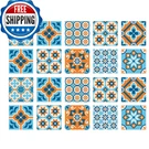 Poromoro Spanish Portuguese Azulejo Style Backsplash Peel And Stick Tile. Fixed Price $77.31.