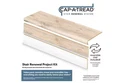 Cap-a-tread Stair Renewal System 2-PACK Navarra Maple + Reversible Riser. Fixed Price $40.00.
