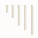 Cal Lighting 12" Pendant Drop, White HT-294-12-PL-WH. Fixed Price $44.99.