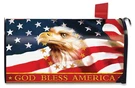 Briarwood Lane God Bless America Patriotic Magnetic Mailbox Cover. Fixed Price $12.99.