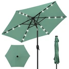 Best Choice Products Solar Umbrella Push Button Tilt Crank Lift - 7.5FT. Fixed Price $59.99.