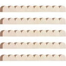 24 Pack Unfinished Scalloped Decorative Wood Trim Edge W.... Fixed Price $38.24.