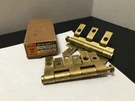 Mckinney Hinges Non-mortise Butts, Brass Plated 2777-1/2 Ob 3-1/2". Fixed Price $24.50.