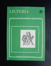 Luthiery Technical Magazine Culture Organological Research Year Ix No. 27 Dec 1989 Cr. Fixed Price $22.05.