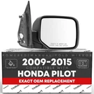 Passenger Mirror For Honda Pilot Power, Heated, Manual Fold, Convex Glass -.... Fixed Price $68.39.