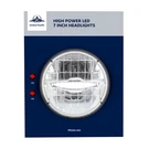United Pacific 99189 Point Of Purchase Display, 7" Led Headlight 31513. Fixed Price $398.80.