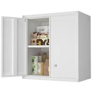 Metal Wall Cabinet, Garage Cabinets With Doors, Locking Storage. Fixed Price $77.39.